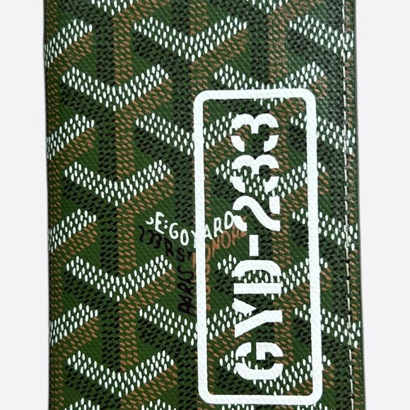 Goyard Khaki Saint-Pierre Card Holder